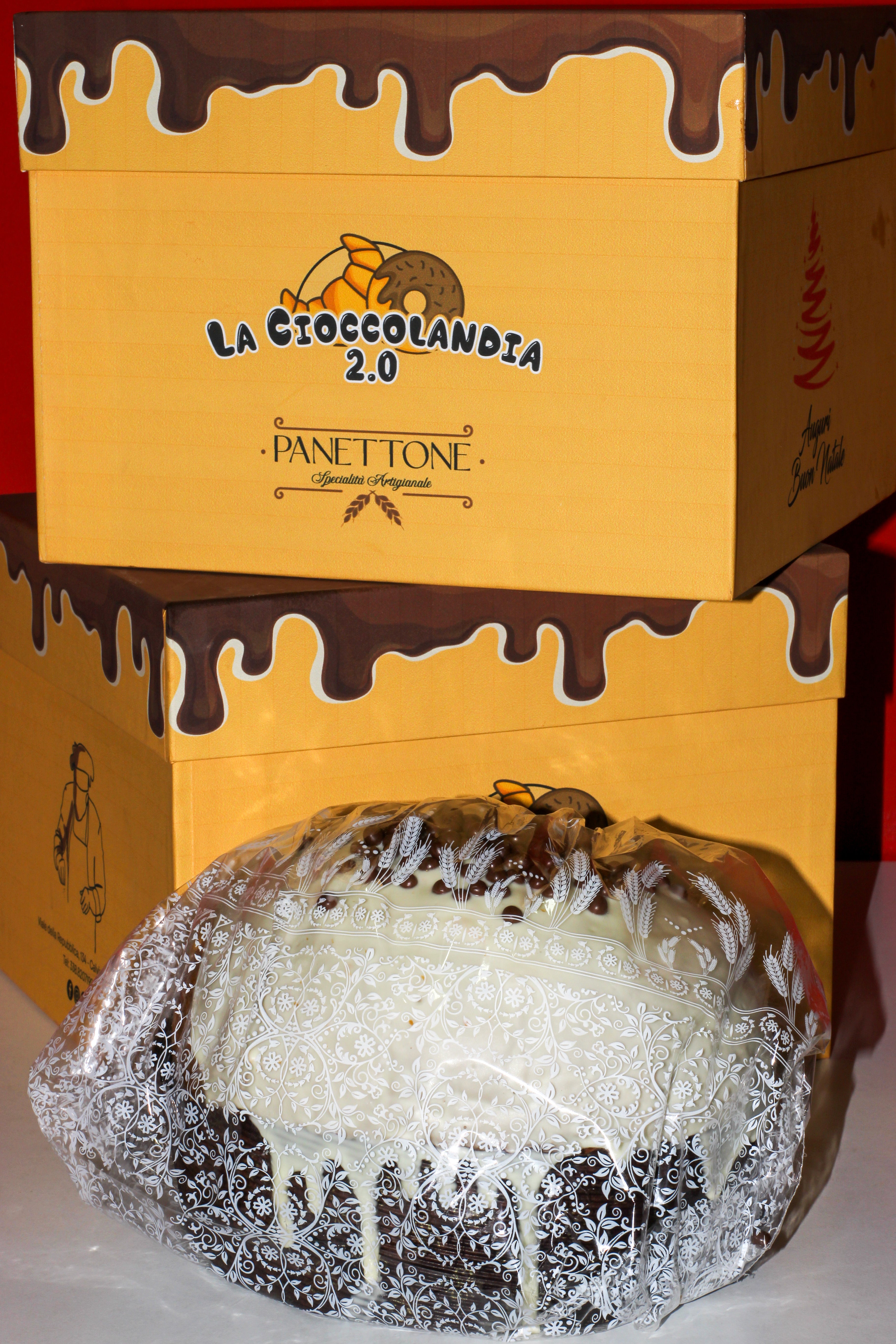 CioccoPanettone Goloso - 1 kg + 150g + 150g + 150g